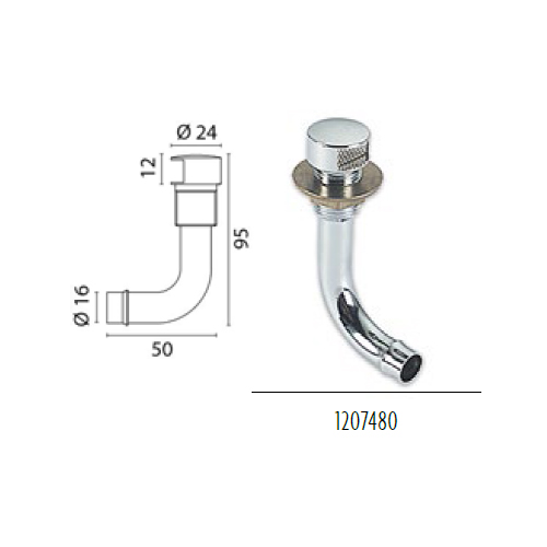 Tubo carburante omologato r.i.na. - mt. 1, Serbatoi combustibili e  accessori