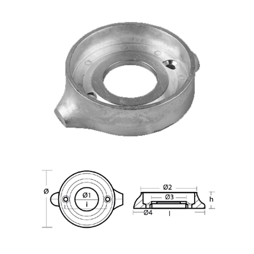 Guarnizione tappo olio motore diam.145 mm per Yamaha / Selva